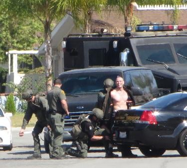 Former UFC fighter Jason 'Mayhem' Miller in custody after live tweeting SWAT standoff