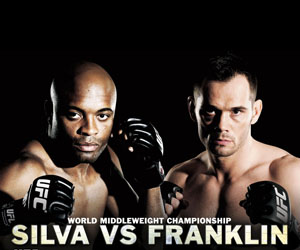 Franklin can't fight scared versus Silva at UFC 77