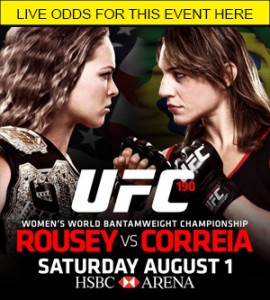 UFC 190: Rousey vs. Correia @ HSBC Arena | Rio de Janeiro | Rio de Janeiro | Brazil