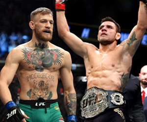 Conor McGregor fighting uphill battle against Rafael dos Anjos, according to oddsmakers | Blog post by Joey Oddessa
