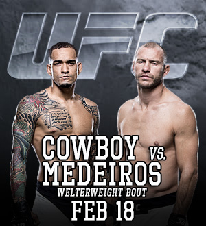 UFC Fight Night 126: Cowboy vs. Medeiros | Bet MMA Live Odds with Oddessa.com