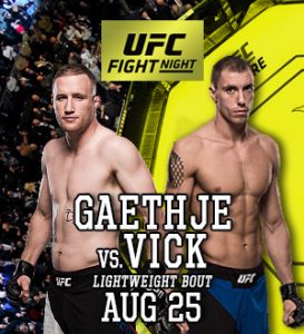 UFC Fight Night 135: Gaethje vs. Vick @ Pinnacle Bank Arena, Lincoln, Nebraska. | Lincoln | Nebraska | United States