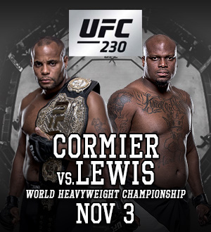 UFC 230: Cormier vs. Lewis | Bet MMA Live Odds with Oddessa.com