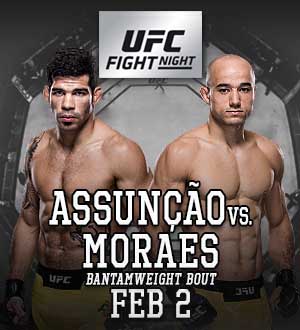 UFC Fight Night 144: Assunção vs. Moraes 2 | Bet MMA Live Odds with Oddessa.com