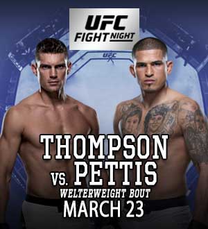 UFC Fight Night 148: Thompson vs. Pettis | Bet MMA Live Odds with Oddessa.com