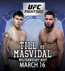UFC Fight Night 147: Till vs. Masvidal @ The O2 Arena, London, England.