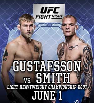 UFC Fight Night 153: Gustafsson vs. Smith | Bet MMA Live Odds with Oddessa.com
