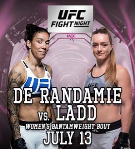 UFC Fight Night 155: de Randamie vs. Ladd @ Golden 1 Center, Sacramento, California.