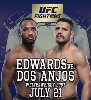 UFC on ESPN: dos Anjos vs. Edwards | Bet MMA Live Odds with Oddessa.com