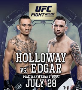 UFC 240: Holloway vs. Edgar @ Rogers Place, Edmonton, Alberta, Canada.