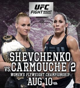 UFC Fight Night 156: Shevchenko vs. Carmouche 2 @ Antel Arena, Montevideo, Uruguay.
