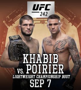 UFC 242: Khabib vs. Poirier @ The Arena, Yas Island, Abu Dhabi, United Arab Emirates.