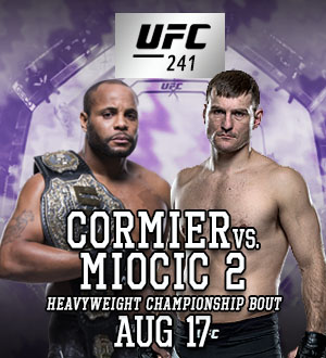 UFC 241: Cormier vs. Miocic 2 | Bet MMA Live Odds with Oddessa.com