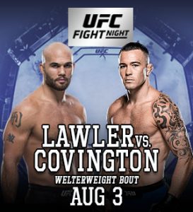 UFC on ESPN: Covington vs. Lawler @ Prudential Center, Newark, New Jersey, United States.
