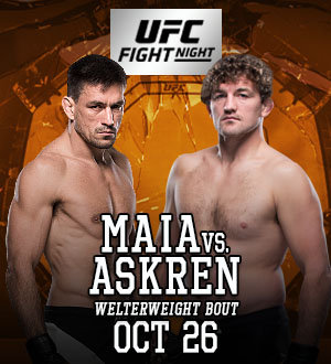 UFC Fight Night 162: Maia vs. Askren | Bet MMA Live Odds with Oddessa.com