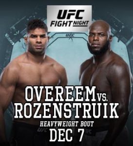 UFC on ESPN: Overeem vs. Rozenstruik @ Capital One Arena, Washington, D.C., United States.