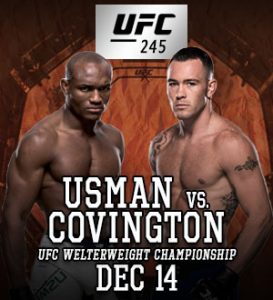 UFC 245: Usman vs. Covington @ T-Mobile Arena, Paradise, Nevada, United States.