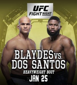 UFC Fight Night 166: Blaydes vs. dos Santos @ PNC Arena, Raleigh, North Carolina.