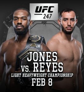 UFC 247: Jones vs. Reyes @ Toyota Center, Houston, Texas.