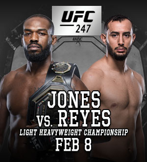 UFC 247: Jones vs. Reyes | Bet MMA Live Odds with Oddessa.com