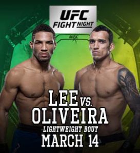 UFC Fight Night 170: Lee vs. Oliveira @ Ginásio Nilson Nelson, Brasília, Brazil.
