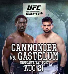 UFC on ESPN: Cannonier vs. Gastelum @ UFC Apex, Enterprise.