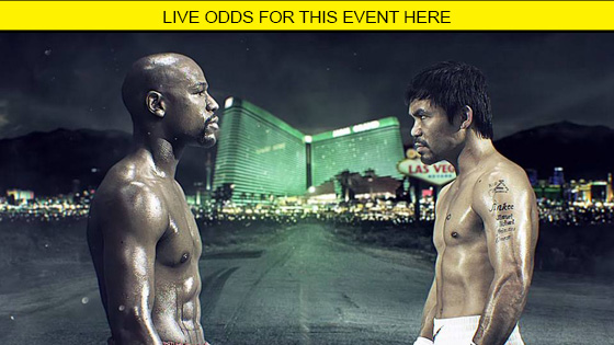 Mayweather vs.Pacquiao Live Odds for the Fight of the Century